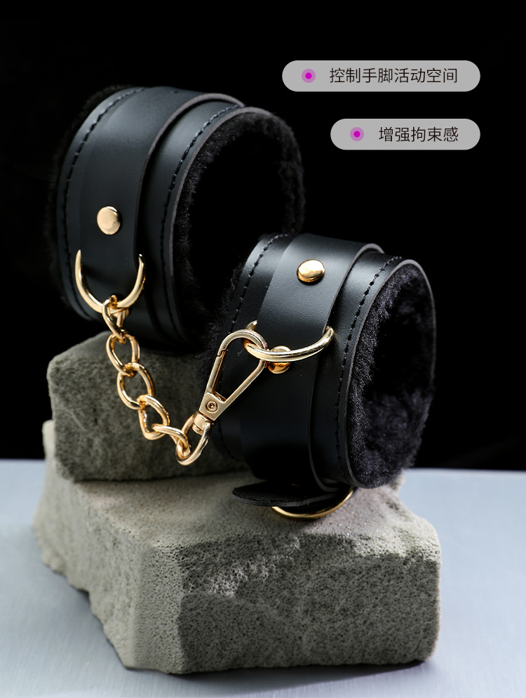 甄选雅黑套装SM 皮革束缚调情另类玩具(图15)